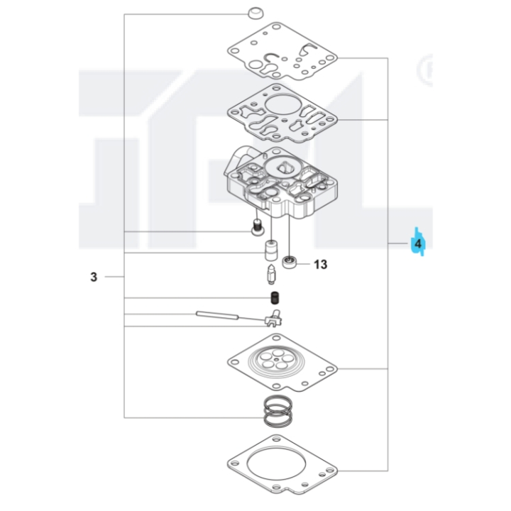 Gasket set in the group  at GPLSHOP (5366906-01)