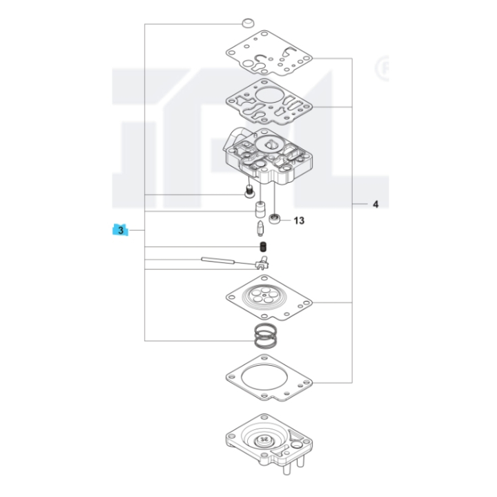 Pump repair kit in the group at GPLSHOP (5366907-01)