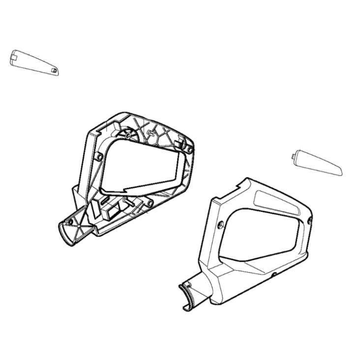 Handle in the group Spare Parts / Spare Parts Hedge Trimmers / Spare parts Husqvarna 323HD60 at GPLSHOP (5372800-06)