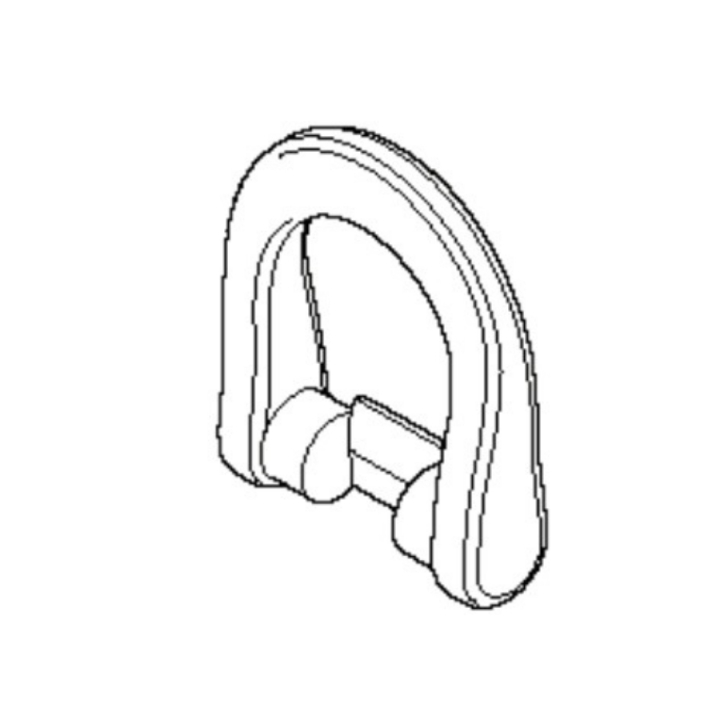 Suspension hook 5373501-02 in the group Spare Parts / Spare parts Jonsered Brushcutters / Spare parts Jonsered GT2125 at GPLSHOP (5373501-02)