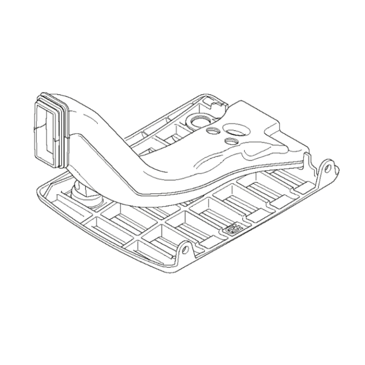 Air duct 5373510-01 in the group Spare Parts / Spare parts Brushcutters / Spare parts Husqvarna 555RXT at GPLSHOP (5373510-01)