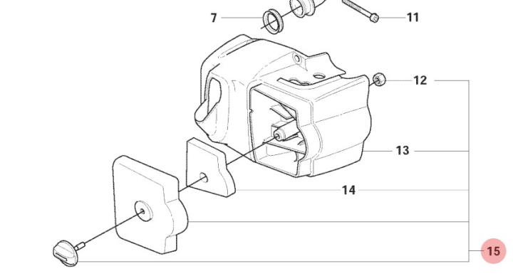 Cylinder Cover Kpl 5374120-04 in the group  at GPLSHOP (5374120-04)
