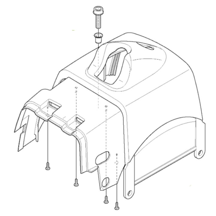 Cylinder Cover 5374144-02 in the group  at GPLSHOP (5374144-02)