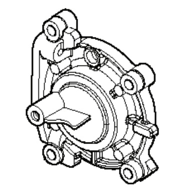 Cover, Crankcase 5374149-01 in the group  at GPLSHOP (5374149-01)