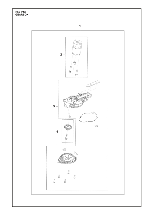 Gearbox Assy Gearbox Assy 5376232-01 in the group  at GPLSHOP (5376232-01)