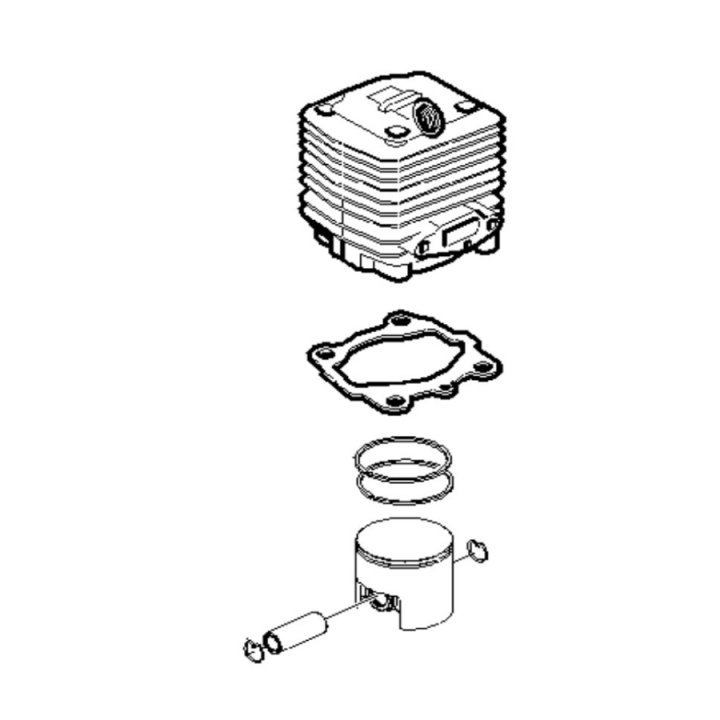 Cylinder 5382479-42 in the group Spare Parts / Spare parts Partner Brushcutters / Spare parts Partner B347L at GPLSHOP (5382479-42)