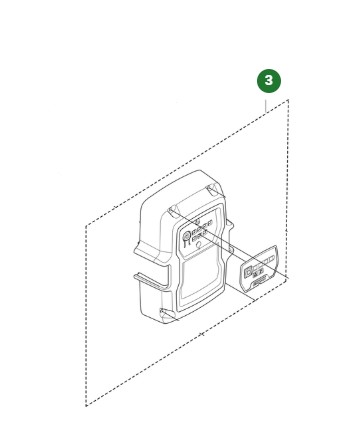 Cover Husqvarna B330X in the group Spare Parts / Spare Parts BLi Batteries & Chargers / Spare parts Husqvarna B330X at GPLSHOP (5386546-01)