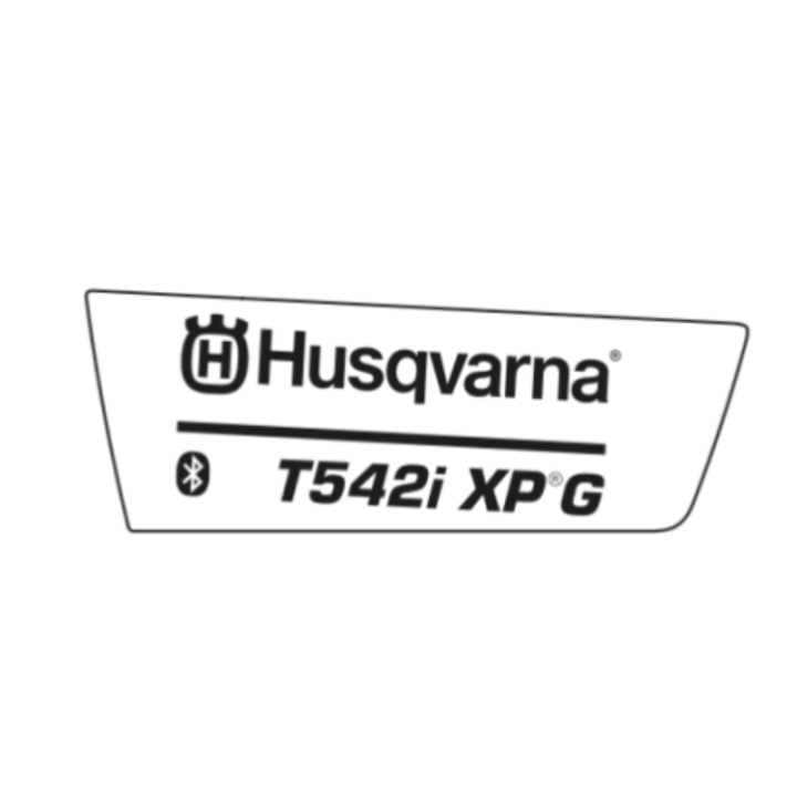 Decal Product T542Ixpg Bt 5388371-03 in the group Spare Parts / Spare parts Chainsaws / Spare parts Husqvarna T542i XPG at GPLSHOP (5388371-03)