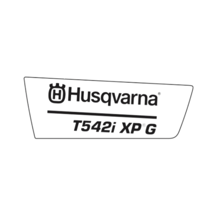 Decal Product T542Ixpg No 5388371-04 in the group Spare Parts / Spare parts Chainsaws / Spare parts Husqvarna T542i XPG at GPLSHOP (5388371-04)