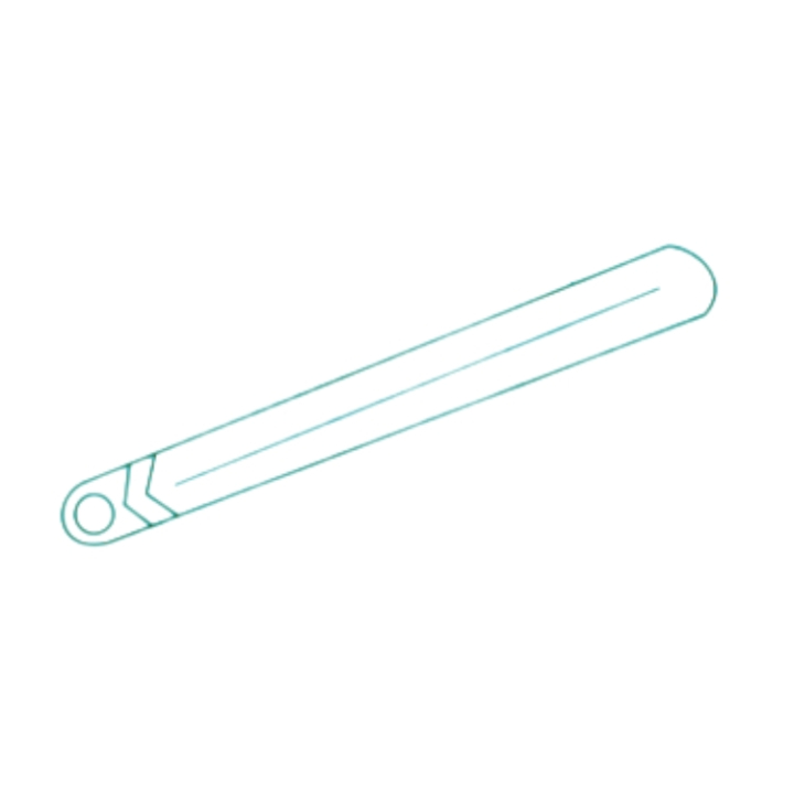 Clip wire in the group Spare Parts / Spare parts Gräsklippare / Spare parts till Motorer / Spare parts HS225P (970855201) at GPLSHOP (5401075-01)