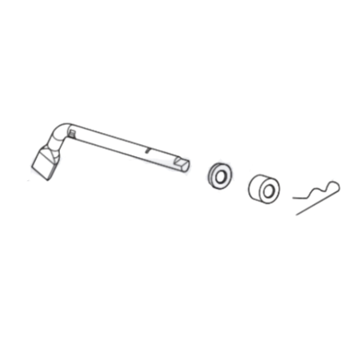 Arm speed regulating kit in the group Spare Parts / Spare parts Gräsklippare / Spare parts till Motorer / Spare parts HS225P (970855201) at GPLSHOP (5401106-01)