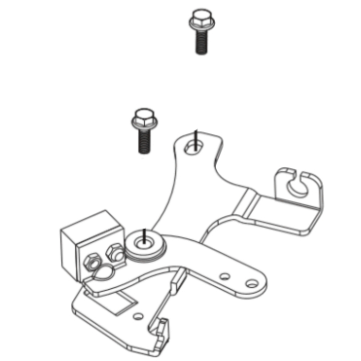 Brake engine brake kit in the group Spare Parts / Spare parts Gräsklippare / Spare parts till Motorer / Spare parts HS225P (970855201) at GPLSHOP (5401109-01)