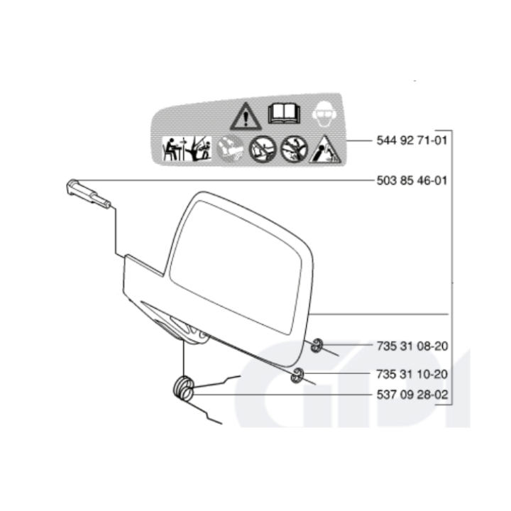 Throw Protection Kpl 5440136-03 in the group  at GPLSHOP (5440136-03)
