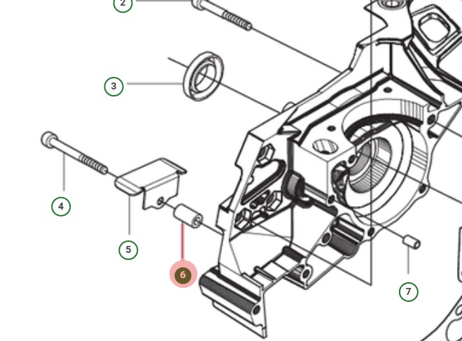 Bushing Belt Steering 5440977-01 in the group  at GPLSHOP (5440977-01)