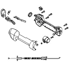 Throttle Control Complete 5441436-08 in the group Spare Parts / Spare parts Brushcutters / ➤500 Series / Spare parts Husqvarna 535LST at GPLSHOP (5441436-08)