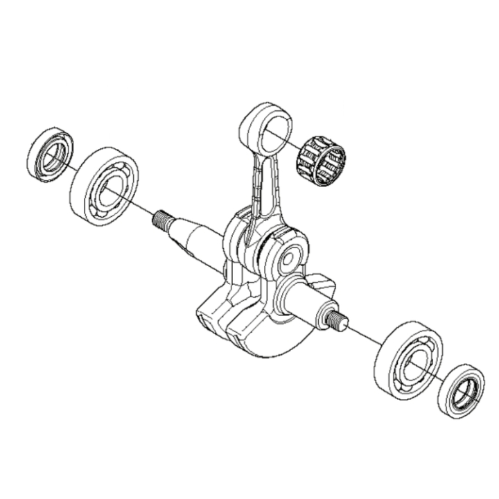 Crankshaft Kpl 5443813-01 in the group  at GPLSHOP (5443813-01)