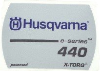 Decal 5444636-01 in the group Spare Parts / Spare parts Chainsaws / Spare parts Husqvarna 440E/Triobrake at GPLSHOP (5444636-01)