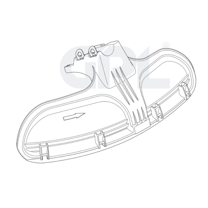 Combination protection 5444643-06 in the group Spare Parts / Spare parts Jonsered Brushcutters / Spare parts Jonsered FC2256W at GPLSHOP (5444643-06)