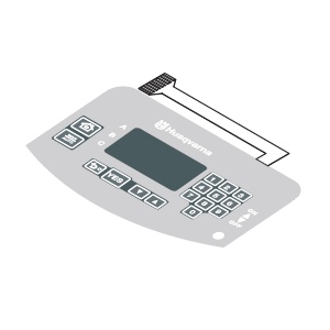 Keyboard 5449001-01 in the group Spare Parts Robotic Lawn Mower / Spare parts Husqvarna Automower® 220 AC / Automower 220 AC - 2015 at GPLSHOP (5449001-01)