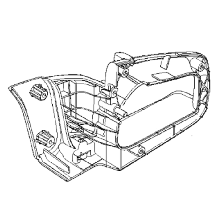 Rear Handle 5452154-01 in the group Spare Parts / Spare parts Chainsaws / Spare parts Husqvarna 240/E/Triobrake at GPLSHOP (5452154-01)