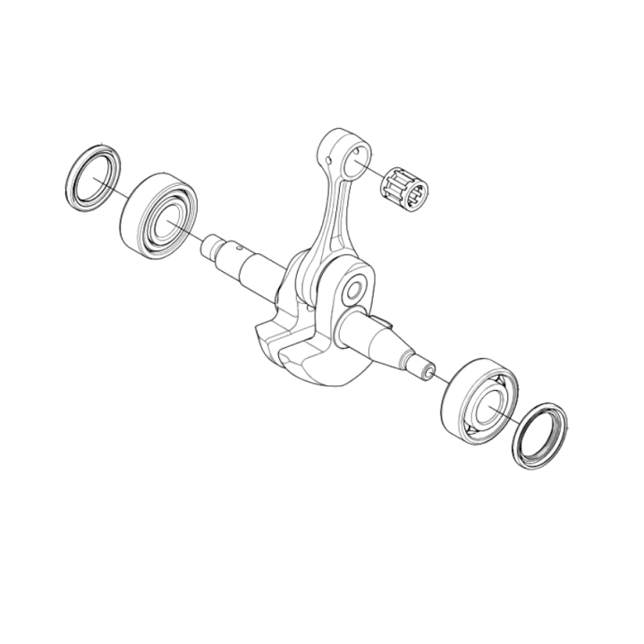 Crankshaft kit 564XPG in the group Spare Parts / Spare parts Chainsaws / ➤500 Series / Spare parts Husqvarna 564XPG Fuel Inject at GPLSHOP (5460587-01)