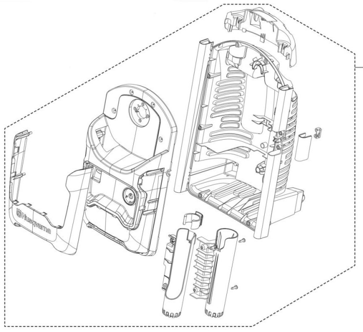 Cover Kit Pw 240 5460919-01 in the group Spare Parts / Spare Parts Pressure Washers / Spare parts Husqvarna PW240 at GPLSHOP (5460919-01)