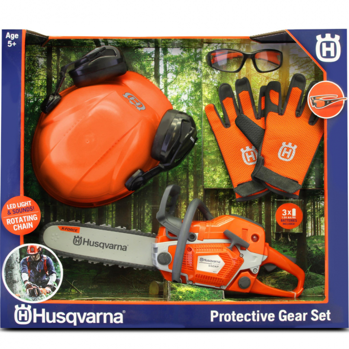 Husqvarna toy chainsaw kit 550XP in the group Husqvarna Forest and Garden Products / Husqvarna Toys for kids at GPLSHOP (5462724-01)