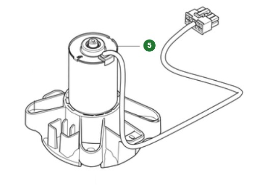 Cutting motor front Gardena Sileno Max, Sileno Free in the group Spare Parts Robotic Lawn Mower / Spare parts Gardena Smart Sileno Max / Gardena Smart Sileno Max - 2025 at GPLSHOP (5466779-02)