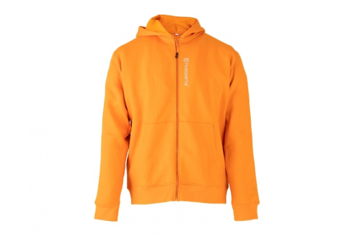 Husqvarna Zip Hoodie Orange in the group Husqvarna Forest and Garden Products / Husqvarna Clothing/Equipment / Workwear / Accessories at GPLSHOP (5471585)