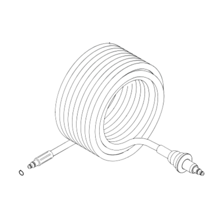 Hose ultraflex 10M in the group Spare Parts / Spare Parts Pressure Washers / Spare parts Husqvarna PW370 at GPLSHOP (5473818-01)