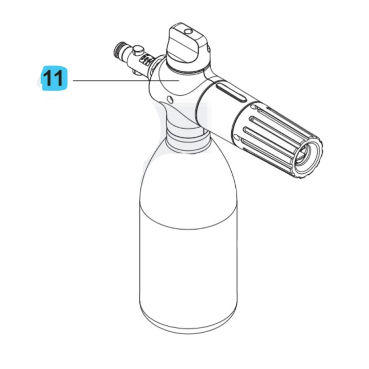 Filter foam spray in the group Spare Parts / Spare Parts Pressure Washers / Spare parts Husqvarna PW370 at GPLSHOP (5477086-01)