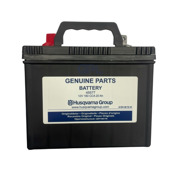 Battery in the group Spare Parts / Spare parts for McCulloch Ride-on Lawn Mowers / Spare parts McCulloch M125-97FH at GPLSHOP (5478537-01)