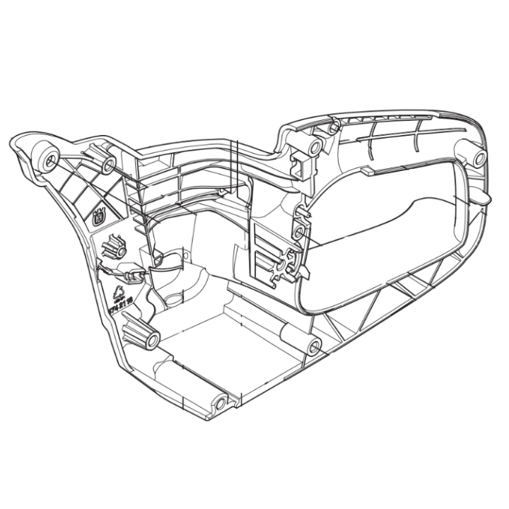 Rear Handle 5742118-01 in the group  at GPLSHOP (5742118-01)