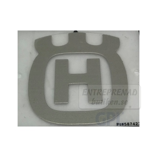 Logo Label in the group Spare Parts / Spare Parts Rider / Spare parts Husqvarna Rider 111B5 at GPLSHOP (5743821-01)