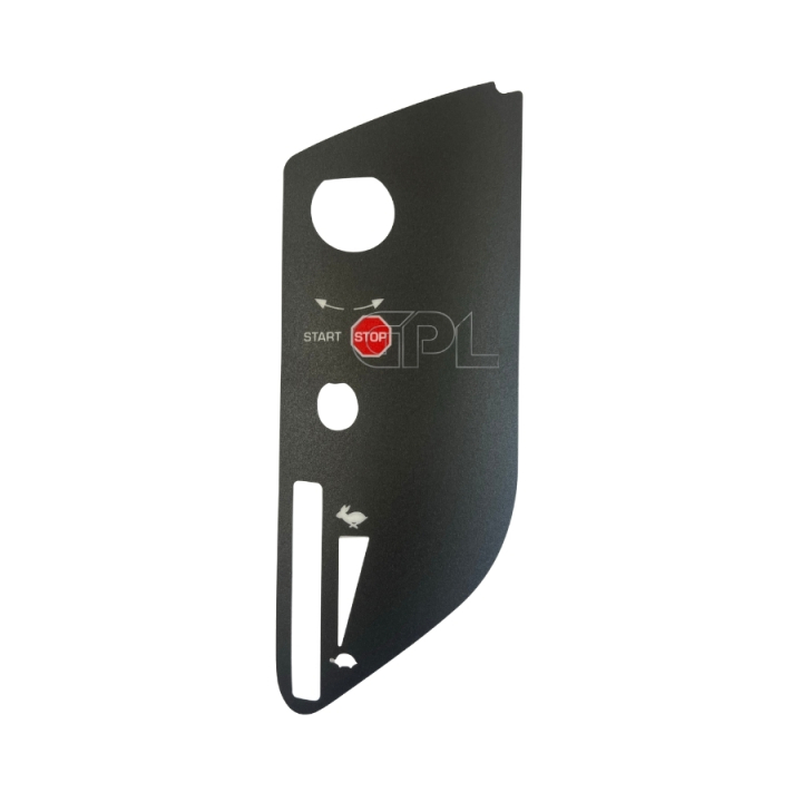 Control panel decal HST, no choke in the group  at GPLSHOP (5752227-02)