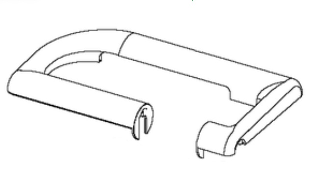 Handle Half Upper 5754057-01 in the group  at GPLSHOP (5754057-01)