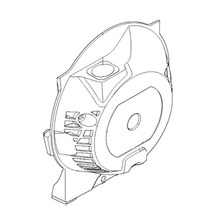 Starter housing 5758409-01 in the group Spare Parts / Spare parts Brushcutters / Spare parts Husqvarna 336FR at GPLSHOP (5758409-01)