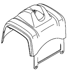 Cylinder cover 5758650-02 in the group Spare Parts / Spare parts Brushcutters / Spare parts Husqvarna 336FR at GPLSHOP (5758650-02)