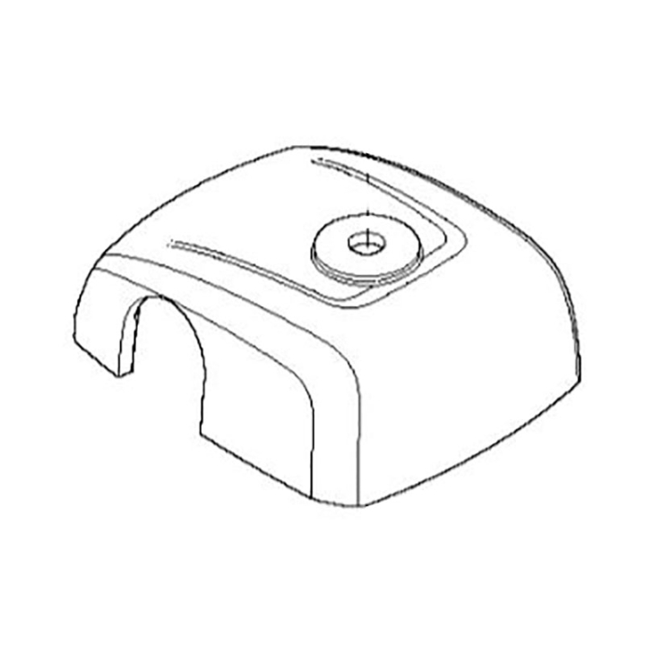 Cover Handlebar holder 5762201-02 in the group Spare Parts / Spare parts Jonsered Brushcutters / Spare parts Jonsered BC2235 at GPLSHOP (5762201-02)