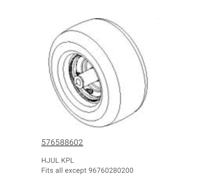 Front Wheel Rz 5765886-02 in the group  at GPLSHOP (5765886-02)
