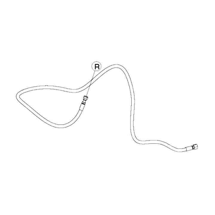 Hydraulic Hose 5767457-01 in the group Spare Parts / Spare Parts Rider / Spare parts Husqvarna P524 EFI at GPLSHOP (5767457-01)