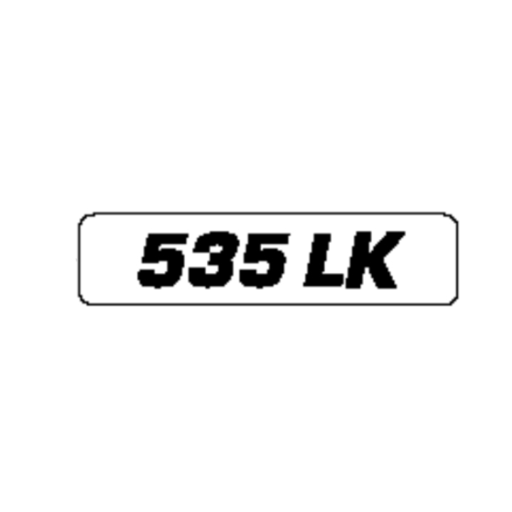 Decal Cylinder Cover 535Lk 5769986-23 in the group  at GPLSHOP (5769986-23)