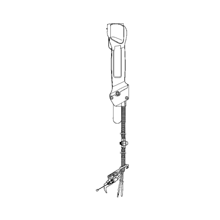 Throttle Handle Kpl 5770003-06 in the group Spare Parts / Spare parts Jonsered Brushcutters / Spare parts Jonsered FC2245W at GPLSHOP (5770003-06)