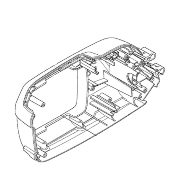 Battery housing half, Left in the group  at GPLSHOP (5770076-03)