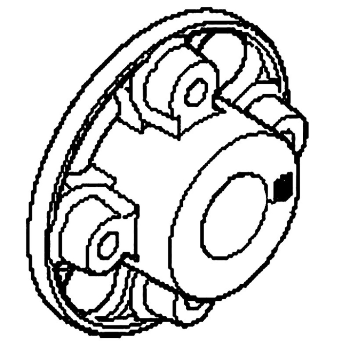 Coupling in the group Spare Parts / Spare Parts Leaf Blowers / Spare parts Husqvarna 360BT at GPLSHOP (5771443-01)