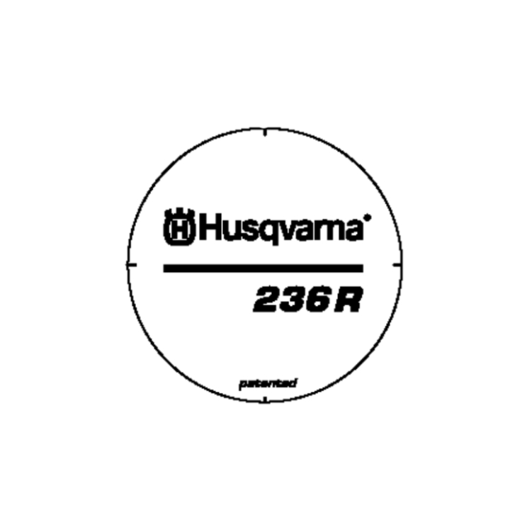 Decal Recoil 236R 5773318-03 in the group Spare Parts / Spare parts Brushcutters / ➤200 Series / Spare parts Husqvarna 236R at GPLSHOP (5773318-03)