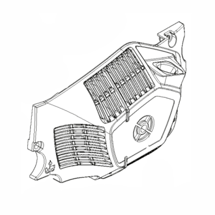 Housing 5774344-01 in the group Spare Parts / Spare parts Chainsaws / Spare parts Husqvarna 543XP/G at GPLSHOP (5774344-01)