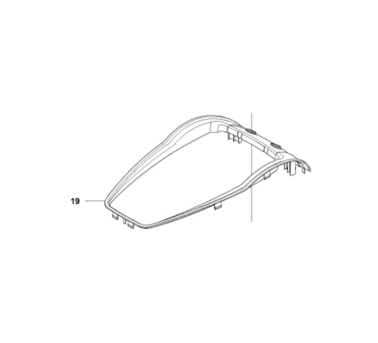 Frame in the group Spare Parts Robotic Lawn Mower / Spare parts Gardena R70Li / Gardena R70Li - 2015 at GPLSHOP (5777076-01)