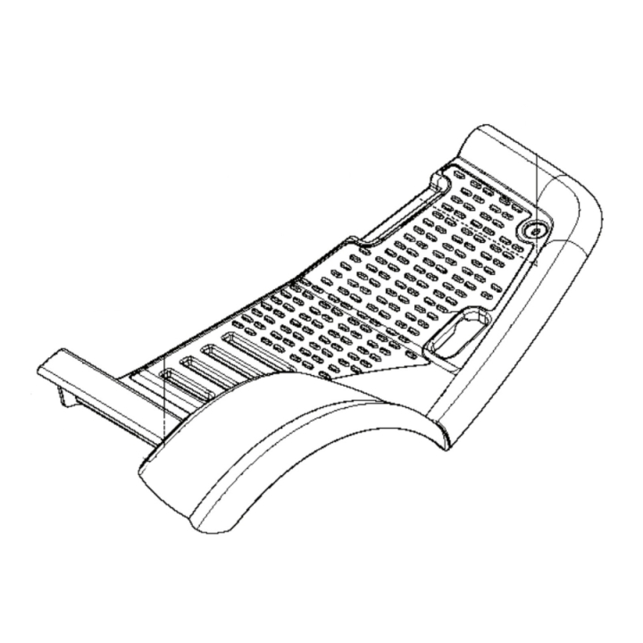 Foot plate in the group Spare Parts / Spare Parts Jonsered Ride-On Front Mowers / Spare parts Jonsered FR 2216 MA 4x4 at GPLSHOP (5782332-01)