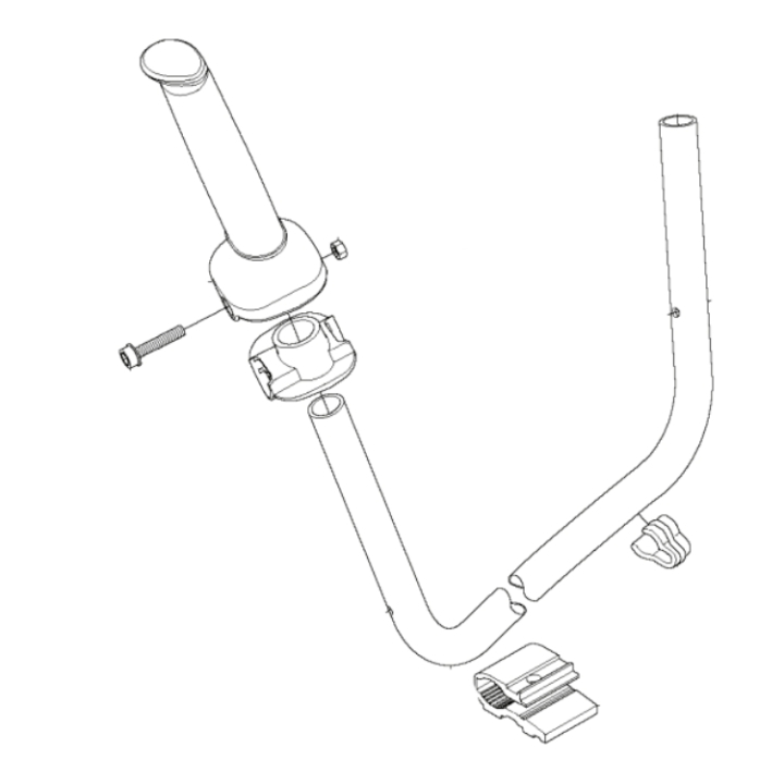 Handlebar Complete Horda Grip 5782482-02 in the group Spare Parts / Spare parts Brushcutters / Spare parts Husqvarna 525RX/T at GPLSHOP (5782482-02)